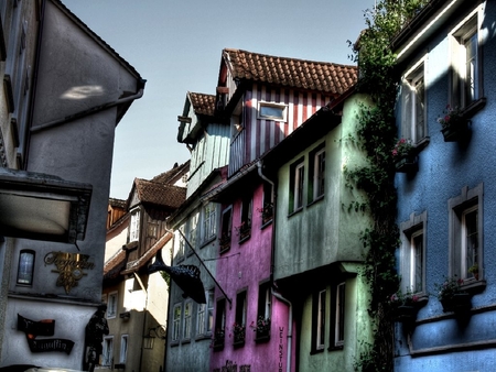 	Ludwigstrasse - colorful, street