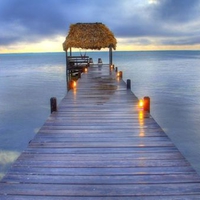 	Dock at Sunrise