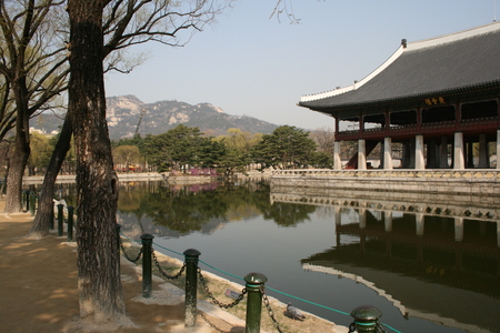 Korea - temple, palace, asia, korea