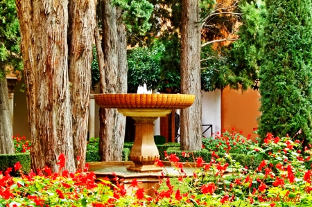 Alhambra - spain, castle, andalusia, alhambra, photo, granada