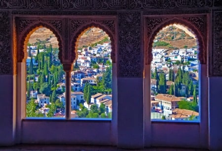 Alhambra - spain, castle, andalusia, alhambra, photo, granada