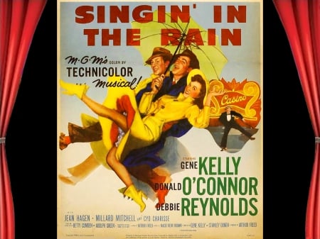 Singin in the rain03 - musical, Singin in the rain, classic movies, posters