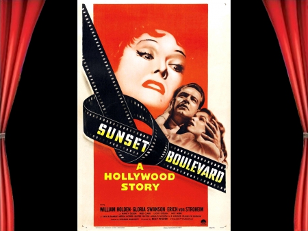 Sunset Boulevard01 - Sunset Boulevard, drama, classic movies, posters