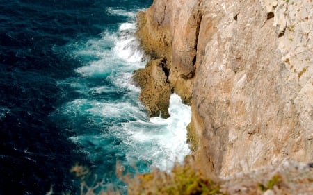 Cape St. Vincent - saint vincent, water, headland, portugal, nature, oceans, beautiful, blue, cape, sea