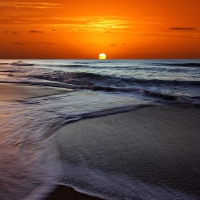 Beautiful Beach and Sunset