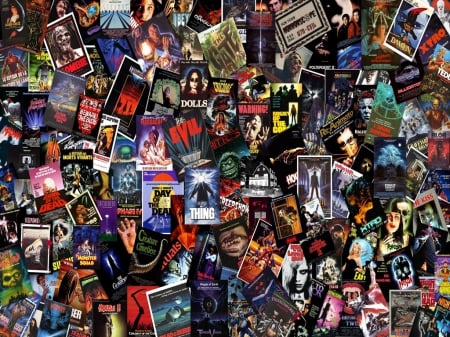 Horror Movies Collage - Collage, Movies, Horror Movies, Horror