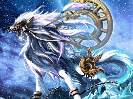 yu gi oh - monster, anime, yu gi oh, wolf