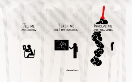 Involve me - study, me, involve, work