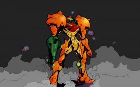 Metroid. ZSS. - Retro, Metroid, Oldskool, Zero Suit Samus