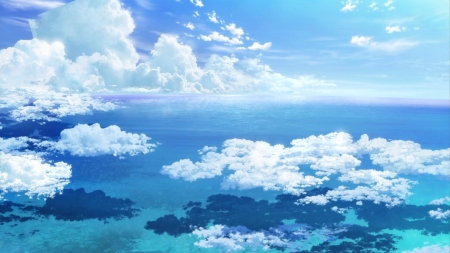 VRO: SkyScape - nice, beauty, sky, scenic, lovely, shade, pretty, cloud, beautiful, scenery, anime, sweet, scene, shadow