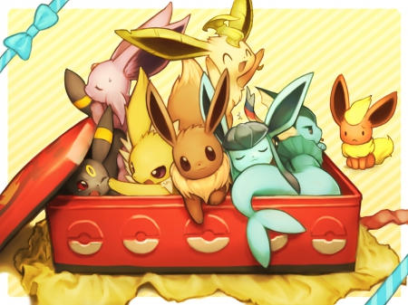 Lunch time!!! - lunch, cute, sleep, pokemon