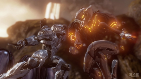 Assassination! - warrior armor, spartan, forerunner, promethean knight, xbox, halo