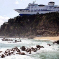 Ship shaped Hotel