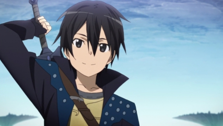 Kirito - pretty, anime, warrior, kazuto, guy, closeup, boy, male, short hair, kirigaya, sword art online, weapon, sao, nice, kirito, kirigaya kazuto, beater, hot, kazuto kirigaya, sword, lovely, cool, sweet, blade, handsome, black hair, cute, sexy, close up