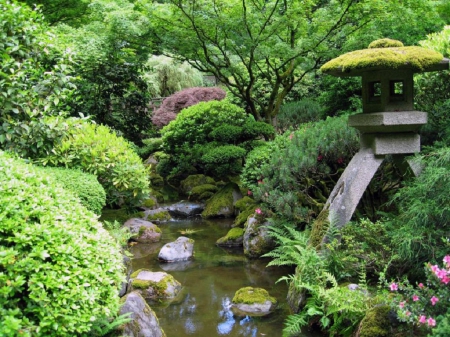 Japanese garden - garden, photography, nature, japanese