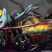 Warrior Rainbow Dash