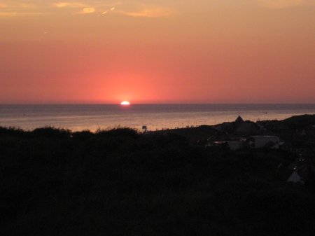 Sunset - sunset, beach, photography, sea, sky