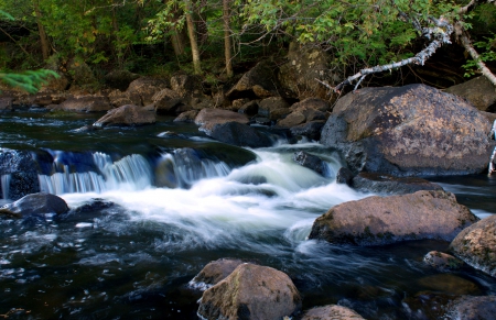 Hudson River - river, Tahawus, hudson, nature, adirondacks, beautiful, scenic, new york