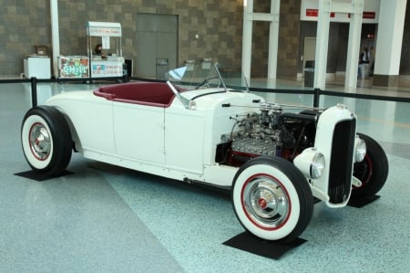 1931-Plymouth - 1931, Hotrod, White, Classic