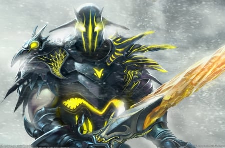 Void Knight - Knight, Crystal Blade, Snowy, Void