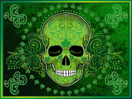 Green SkullL