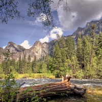 wonderful wild merced river in california