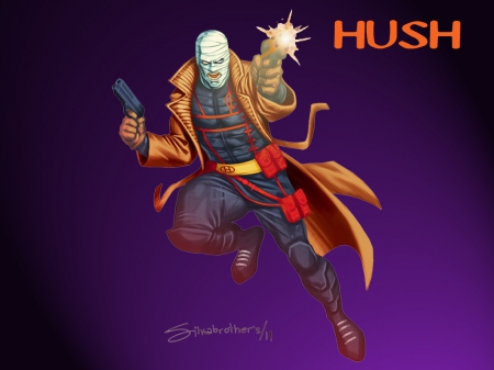 Hush - hush, villains, comics, dc comics, superheroes