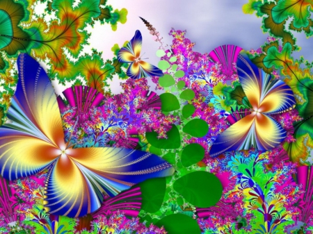 BUTTERFLY DESIGN - wings, colorful, design, butterflies