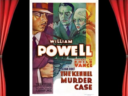 The Kennel Murder Case01 - horror, posters, classic movies, the kennel murder case