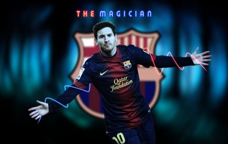 Lionel Messi The Magician - lionel messi, fcb, the magician, barcelona