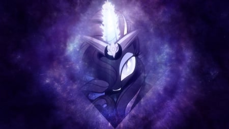 Nightmare Rarity - nightmare rarity, friendship is magic, cartoon, my little pony, rarity