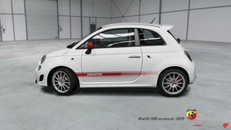 Abarth 500 esseesse '2010 - xbox one, 360, horizon, kit, fiat, one, motorsport, esseesse, motorsport 4, koni, 2010, xbox, forza, 500, 4k, 10, abarth, 4