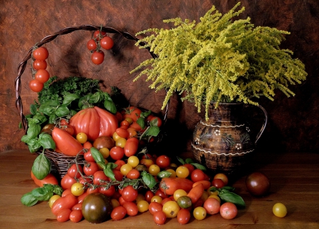 *** Still life *** - flowers, vegetables, nature, fruits