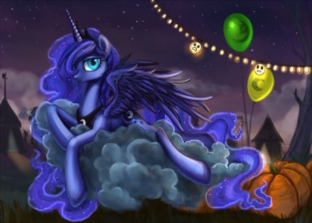 Nightmare Night - nightmare night, friendship is magic, princess luna, my little pony, luna