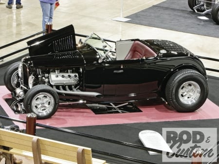 1932 Roadster - classic, black, motor, custom