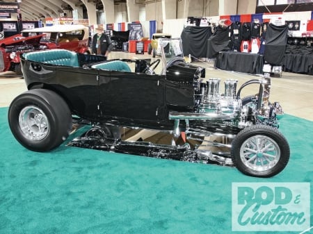 1928-Model-A-Phaeton - Ford, Black, Classic, Model A