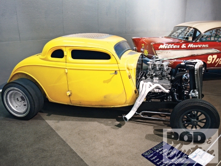 1934-Coupe - ford, yellow, classic, hotrod