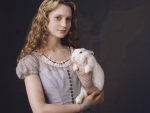 *** Girl with rabbit ***