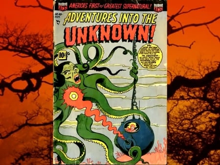 Adventures Into The Unknown Comic03 - classic comics, horror, halloween, Adventures Into The Unknown Comic