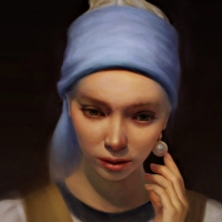 Girl with a pearl earring