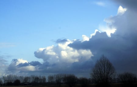 Cloudy - photography, sky, nature, clouds