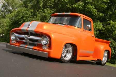 Orange Twist - Ford, F-100, Truck, Classic