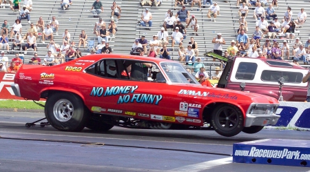 Funny Car Nova - racing, bowtie, track, gm