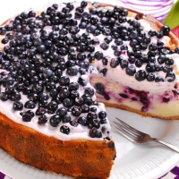 blueberry cake