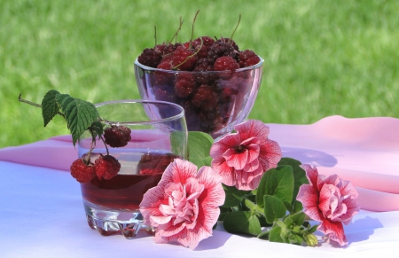 *** Still life *** - flowers, berries, flower, nature