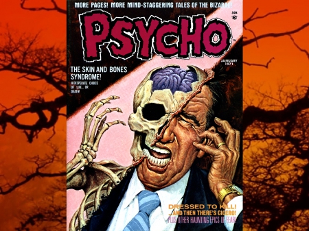 Psycho Comic01 - classic comics, horror, halloween, psycho comic