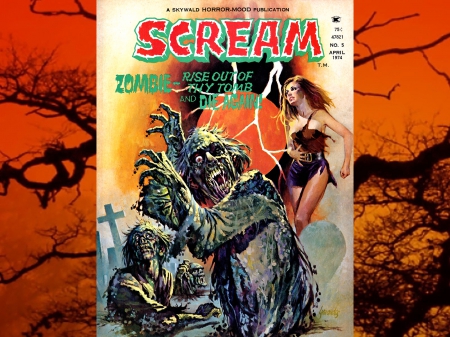 Scream Comic01 - classic comics, horror, halloween, Scream Comic