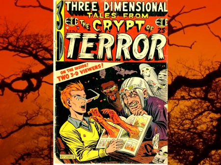 The Crypt Of Terror Comic01 - classic comics, horror, halloween, the crypt of terror comic