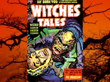 Witches Tale comic01 - witches tale comic, classic comics, horror, halloween