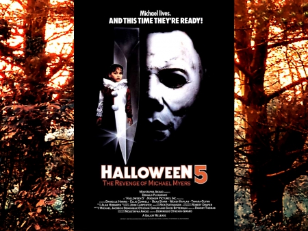 Halloween 5  Poster01 - horror, halloween, Halloween 5  Poster, posters